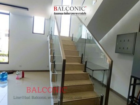 GLASS  railing BY BALCONIC เสาสแตนเลสรุ่น SF-846 GLASS  railing BY BALCONIC เสาสแตนเลสรุ่น SF-846